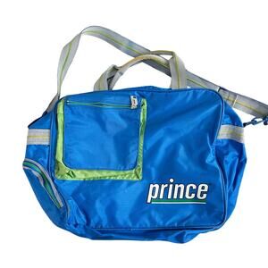 Vintage 1980s PRINCE Tennis Duffel Travel Bag – Retro Nylon